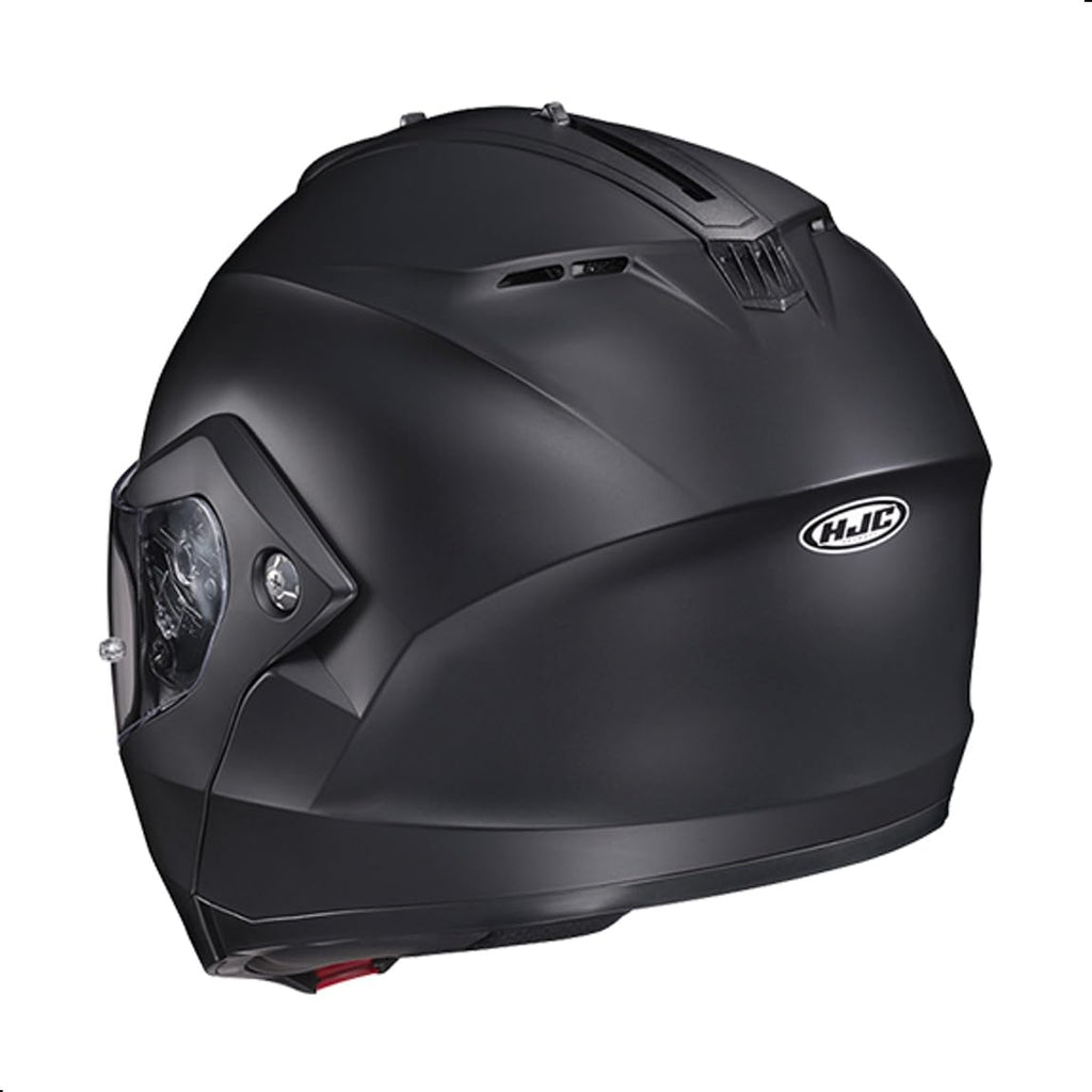 Solid Modular Motorcycle Helmet with Pinlock Shield DOT Approved Semi Flat Black X-Large Z608600