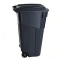32 Gallon Wheeled Plastic Trash Can with Lid H50023