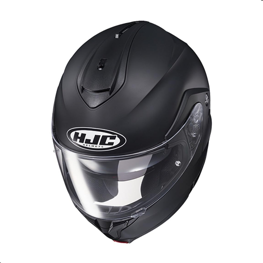Solid Modular Motorcycle Helmet with Pinlock Shield DOT Approved Semi Flat Black X-Large Z608600