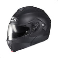 Solid Modular Motorcycle Helmet with Pinlock Shield DOT Approved Semi Flat Black X-Large Z608600