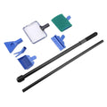 Aquarium Cleaning Kit 5 in 1 Retractable Stainless Steel Scraper X275