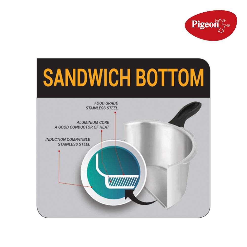 Stainless Steel Pressure Cooker 3 Litre M40661