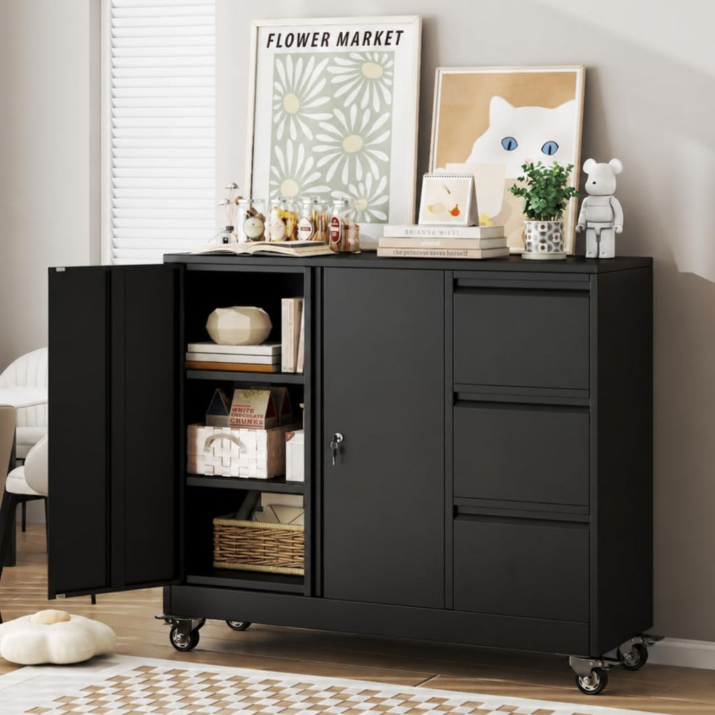 3 Drawer Rolling File Cabinet X816703