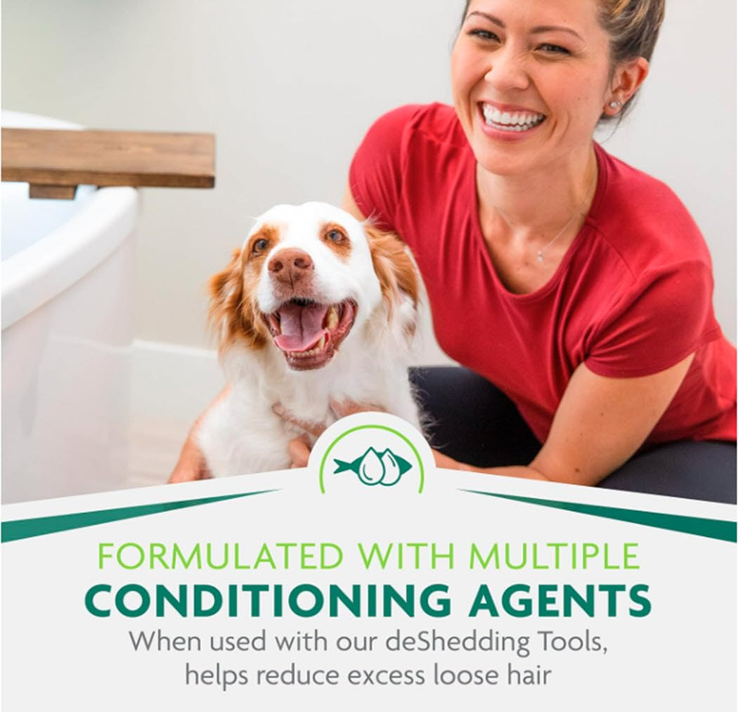 Deshedding Shampoo & Conditioner Bundle 16oz J1490