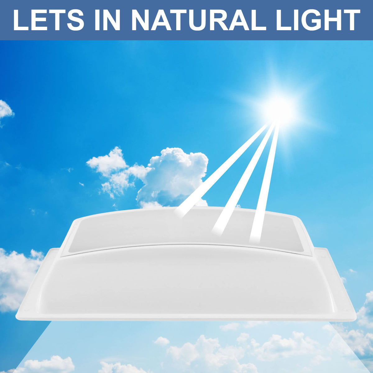Clear 14" x 22" Inner Skylight Dome B234