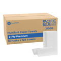 White 2-Ply Multifold Paper Towels O5044