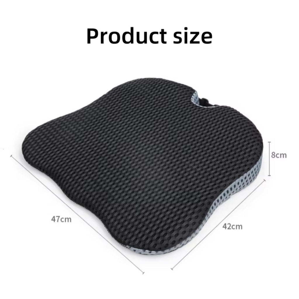 Black Memory Foam Car Seat Booster Cushion P513538