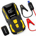 5000A 74Wh 12V Portable Jump Starter with LED Light and Storage Case H950173