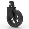 8" Trailer Jack Swivel Caster with Spoked Wheel V9883