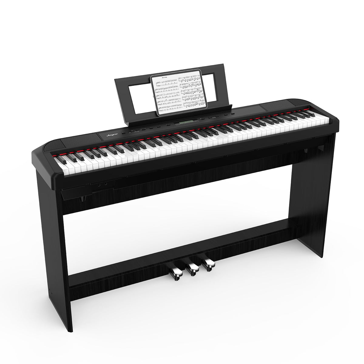 88-Key Weighted Hammer Action Digital Piano with Stand, Headphones, Carrying Case & Power Adapter X132652