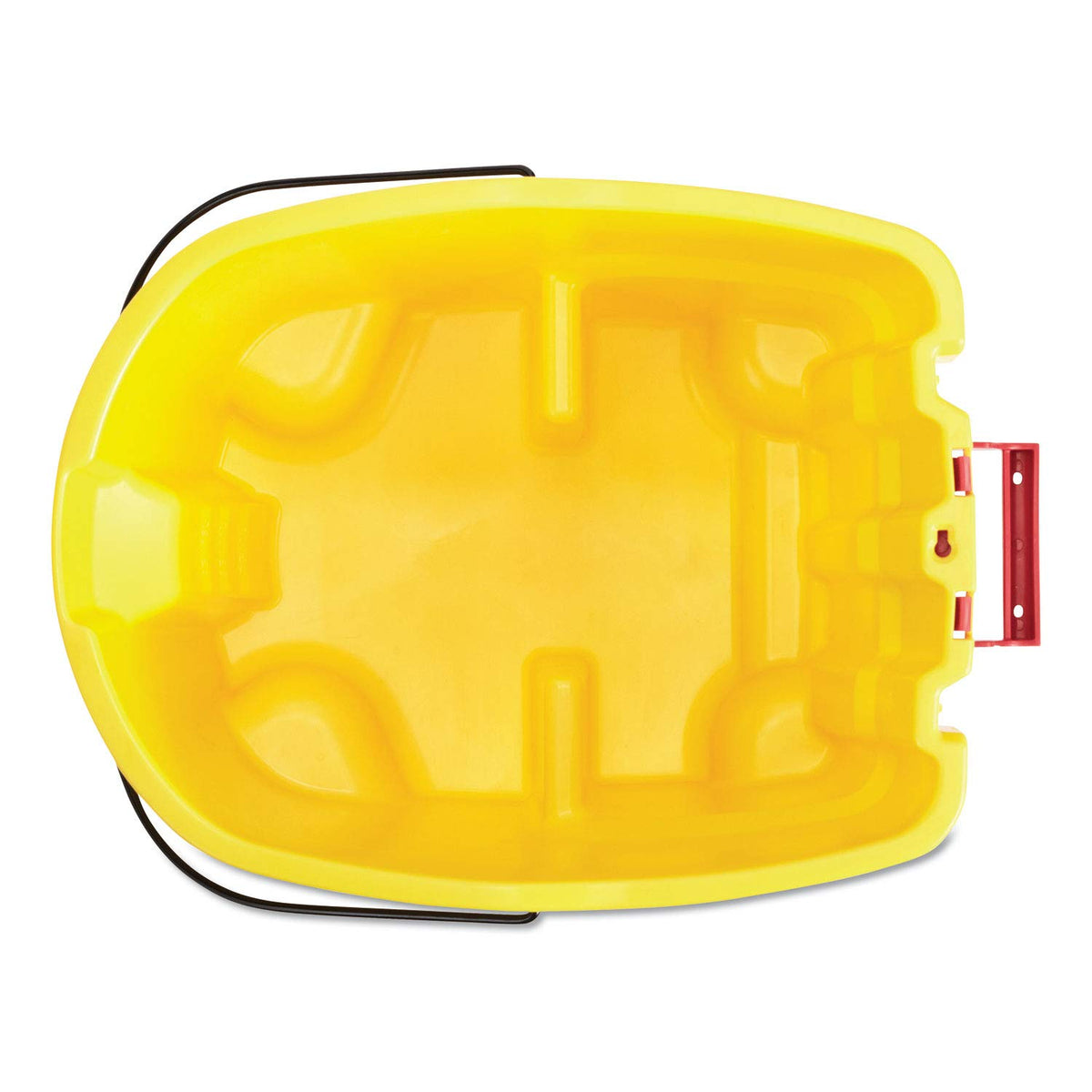 Yellow 35-Quart Mopping Bucket with Caster Kit A1570