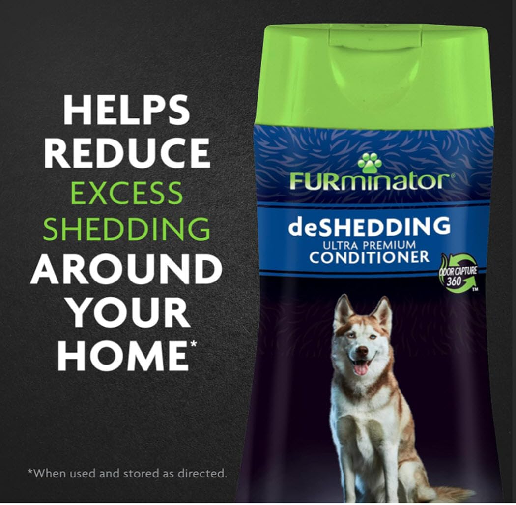 Deshedding Shampoo & Conditioner Bundle 16oz J1490