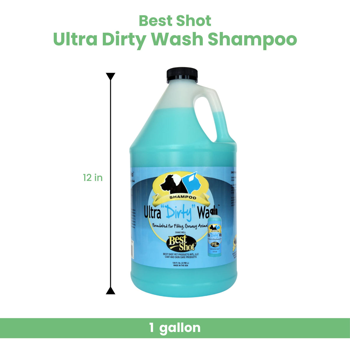 Soap-Free Quick-Rinsing Dog and Cat Shampoo 1 Gallon X3782