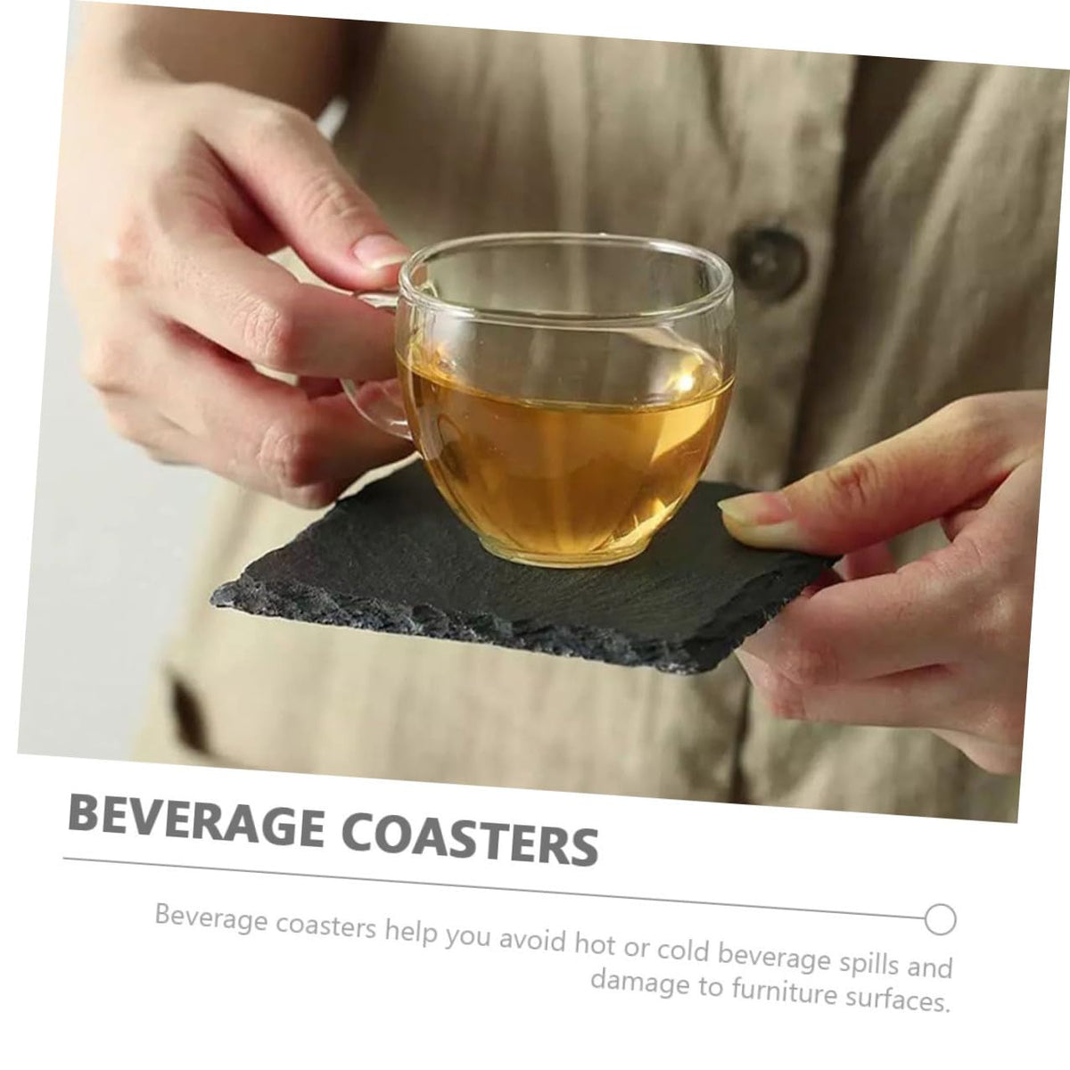 Natural Coasters W404
