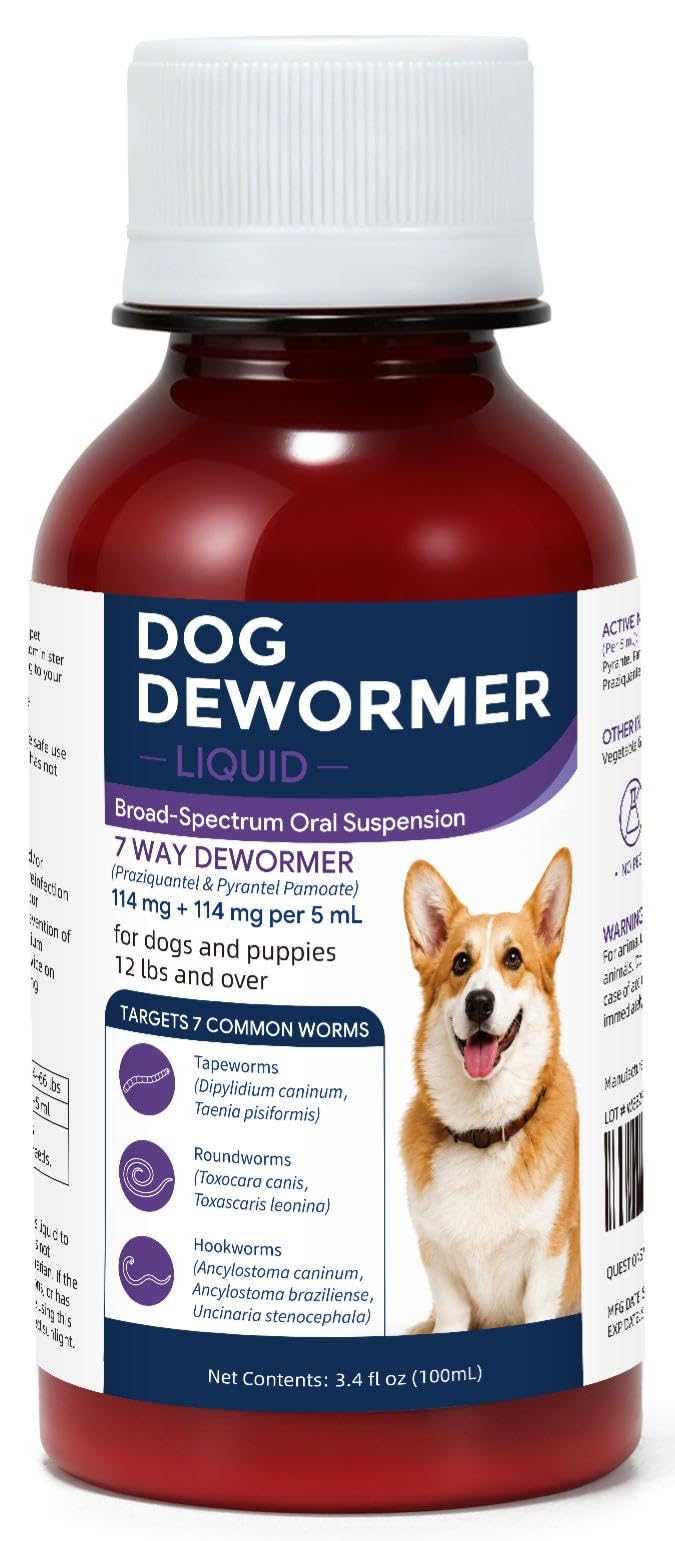 7 Way Dog Dewormer 3.4 fl oz N22256