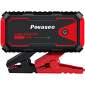 5000A 12V Portable Jump Starter with USB Dual Output LED Light Storage Case O3096