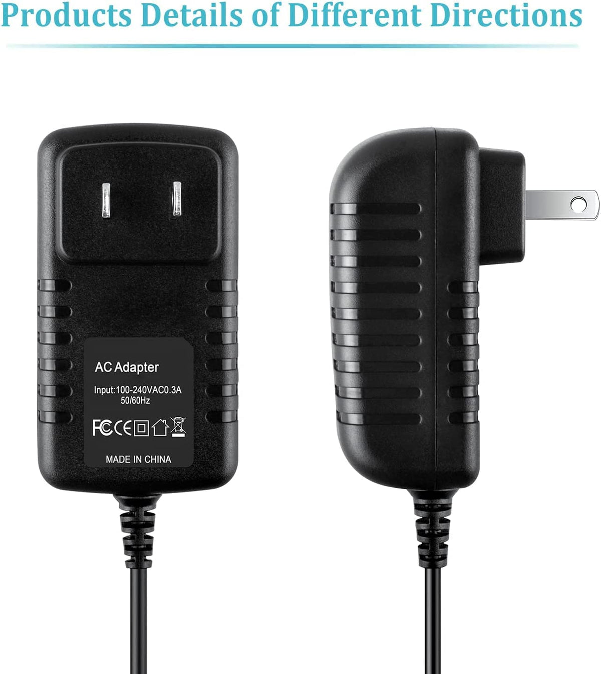 AC DC Adapter Power Supply Cord Wall Charger K870774