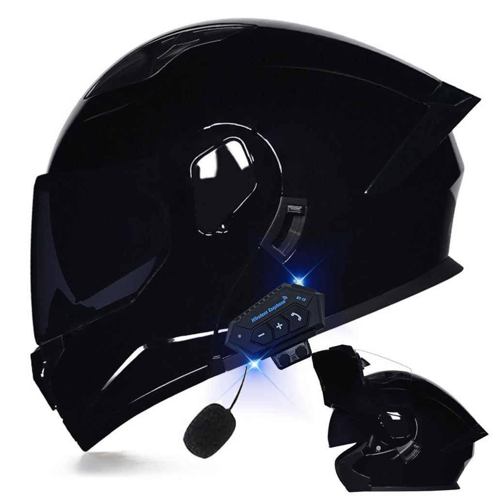 DOT Approved Full Face Flip up Anti-Fog Double Visor Motorcycle Helmet G790