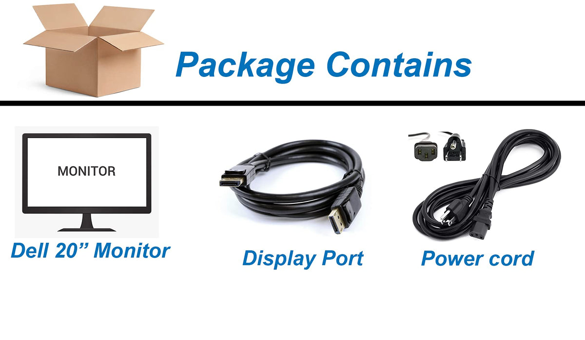 20 inch LED Monitor with VGA Display Port USB Hub G53812