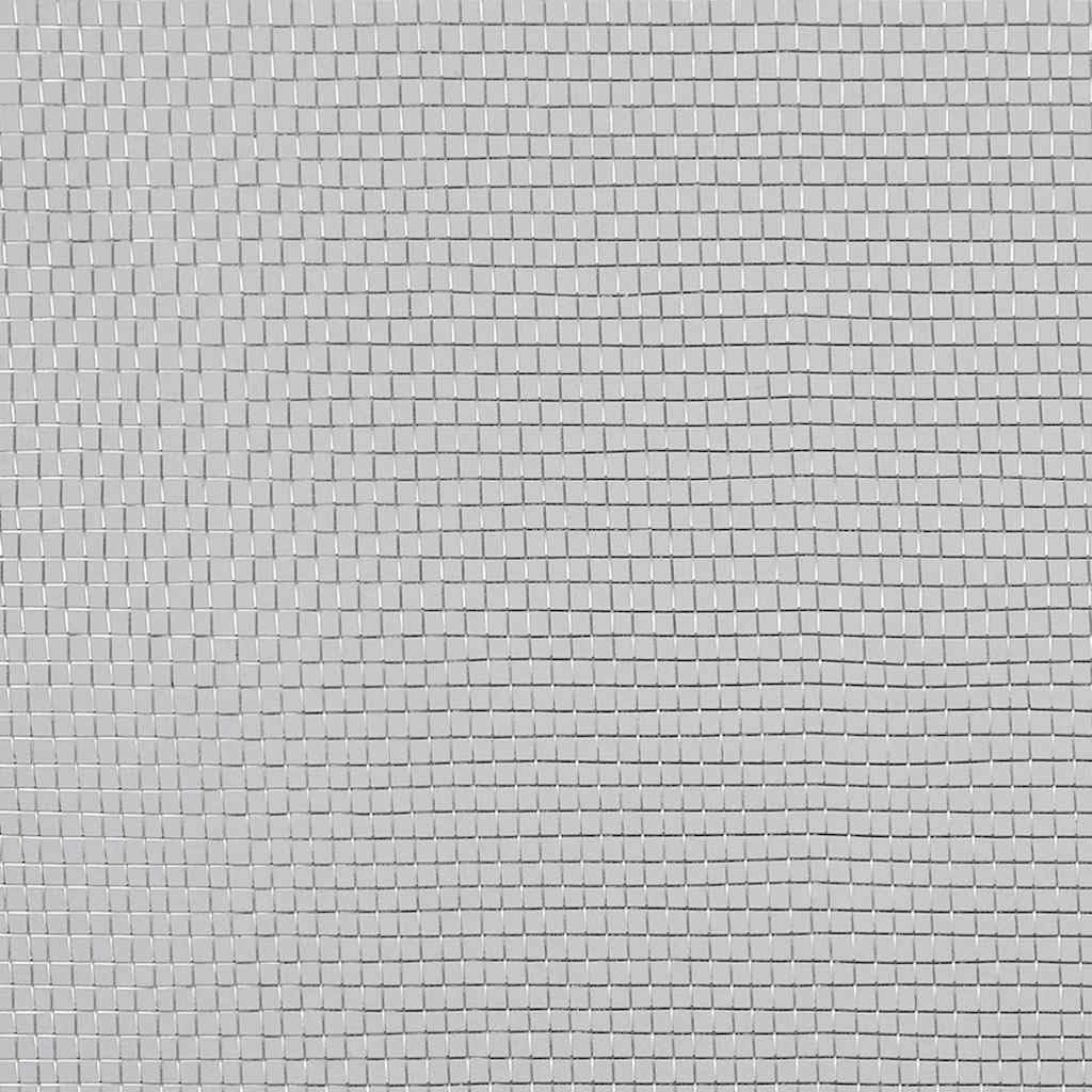 Aluminum Mesh Roll 39.4 x 196.9 Inches Silver S8016