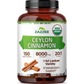USDA Organic Ceylon Cinnamon 20:1 Extract 150 Capsules C378747