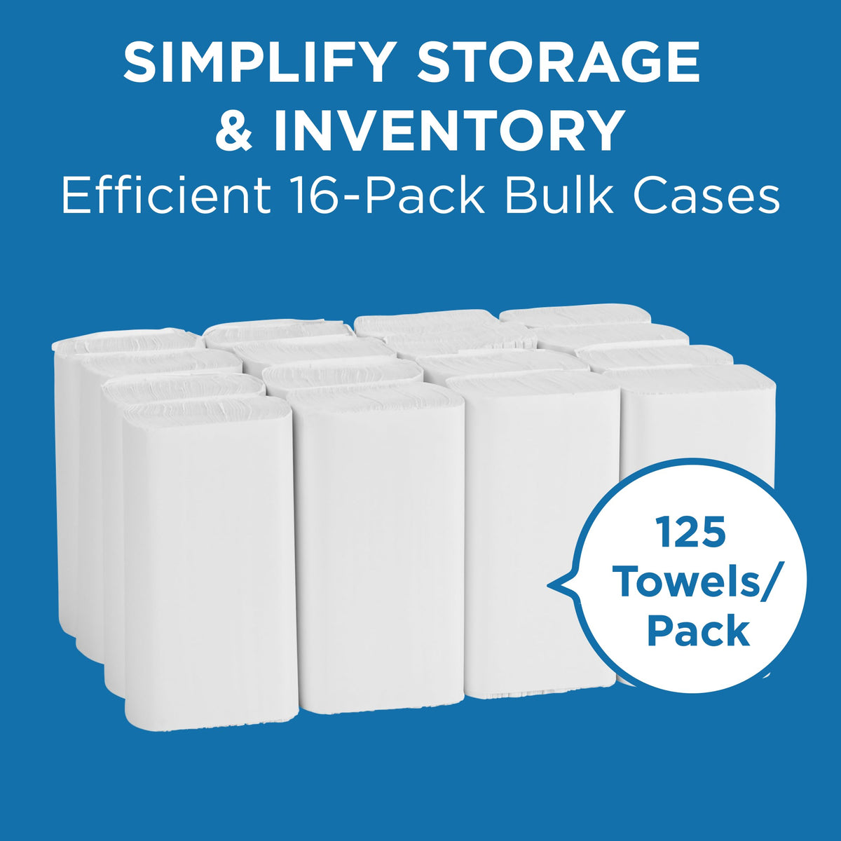 White 2-Ply Multifold Paper Towels O5044