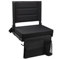 Bleachers Stadium Seat with Back Support and Cushion E3507
