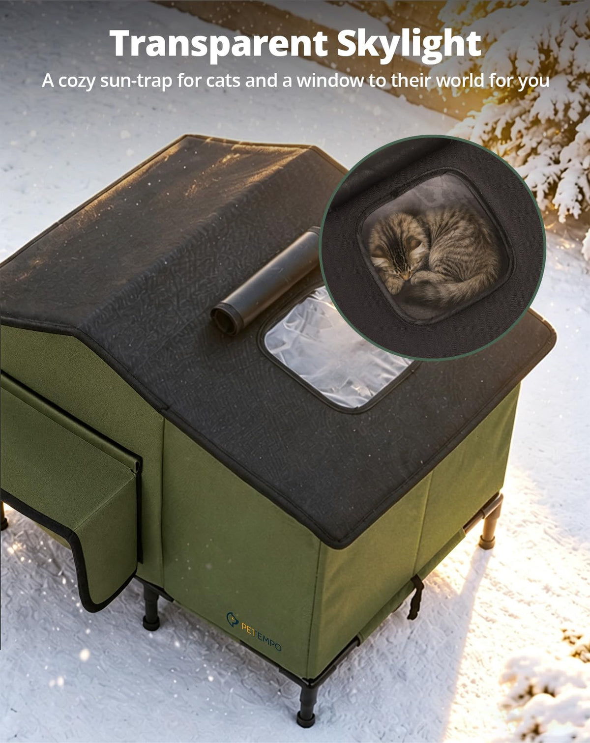 Heated Cat House B2511