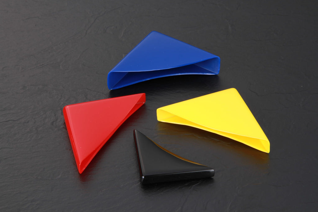 Yellow Vinyl Plastic Corner Cap, Pack of 30 F390