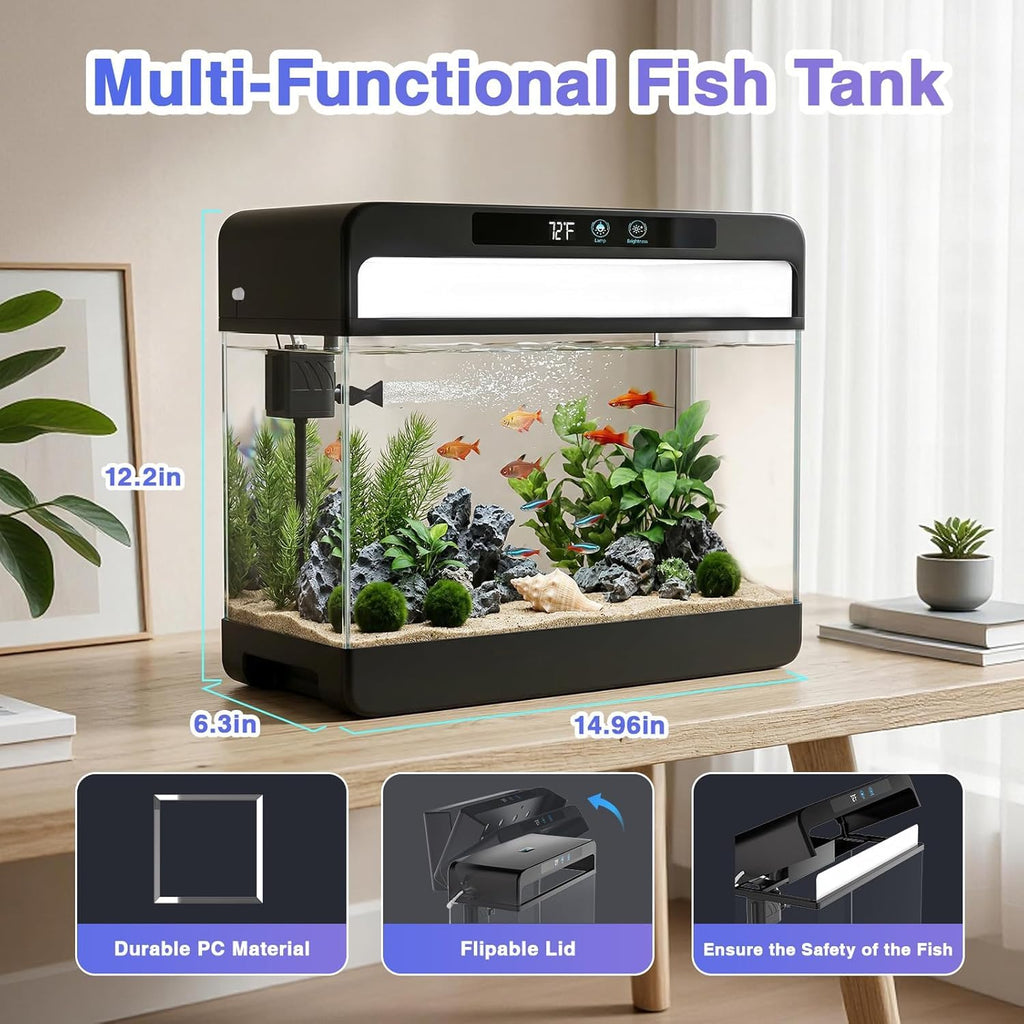 3 Gallon Fish Tank Starter Kit F7877