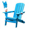 Folding Adirondack Chair with 2 Cup Holders H906