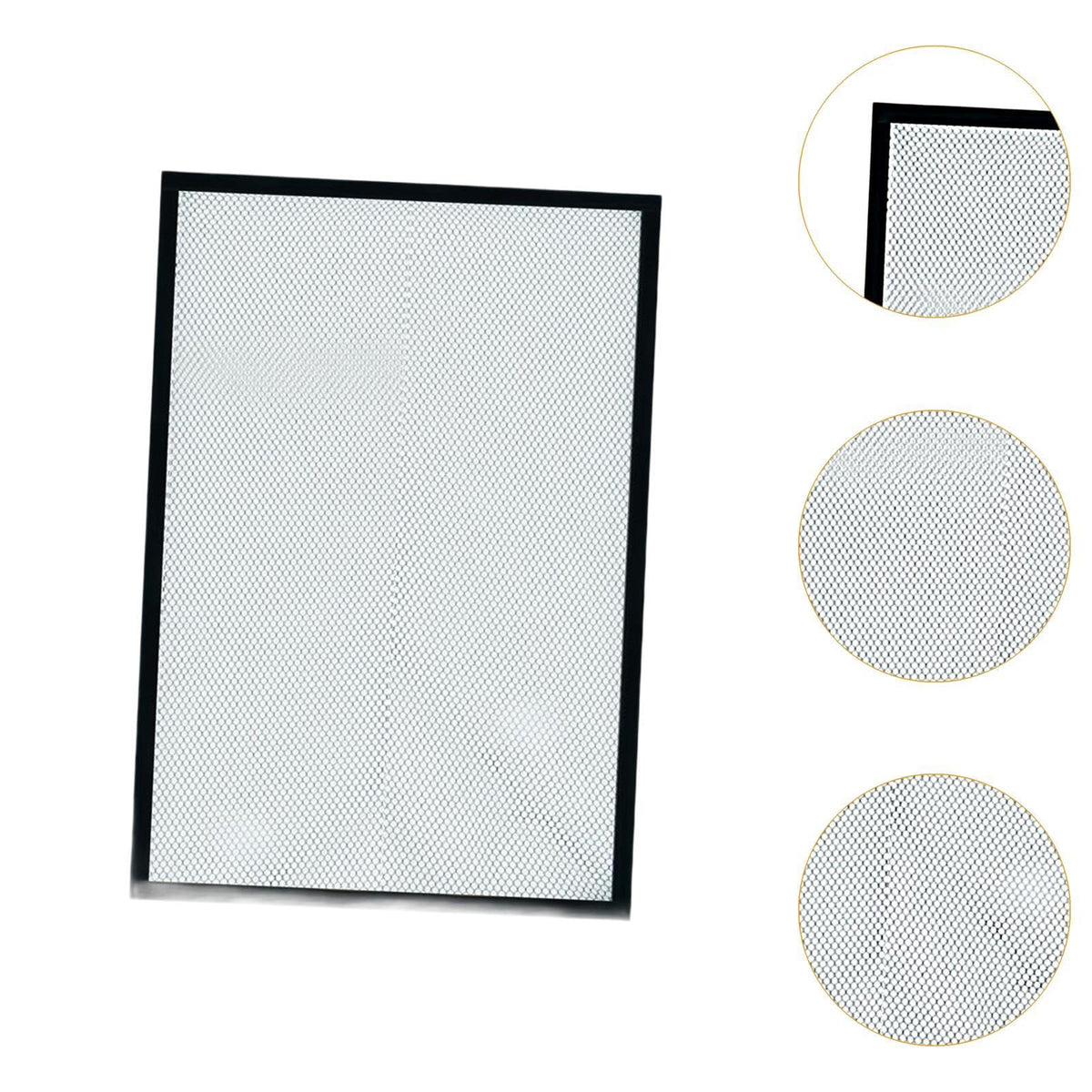 5mm Mesh Clear Aquarium Screen Top Cover 60x45cm Y839644