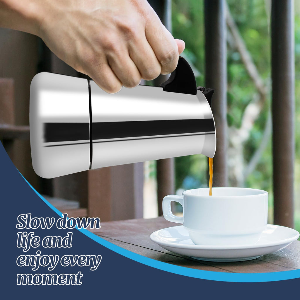 12 Cup Stainless Steel Moka Pot N962272