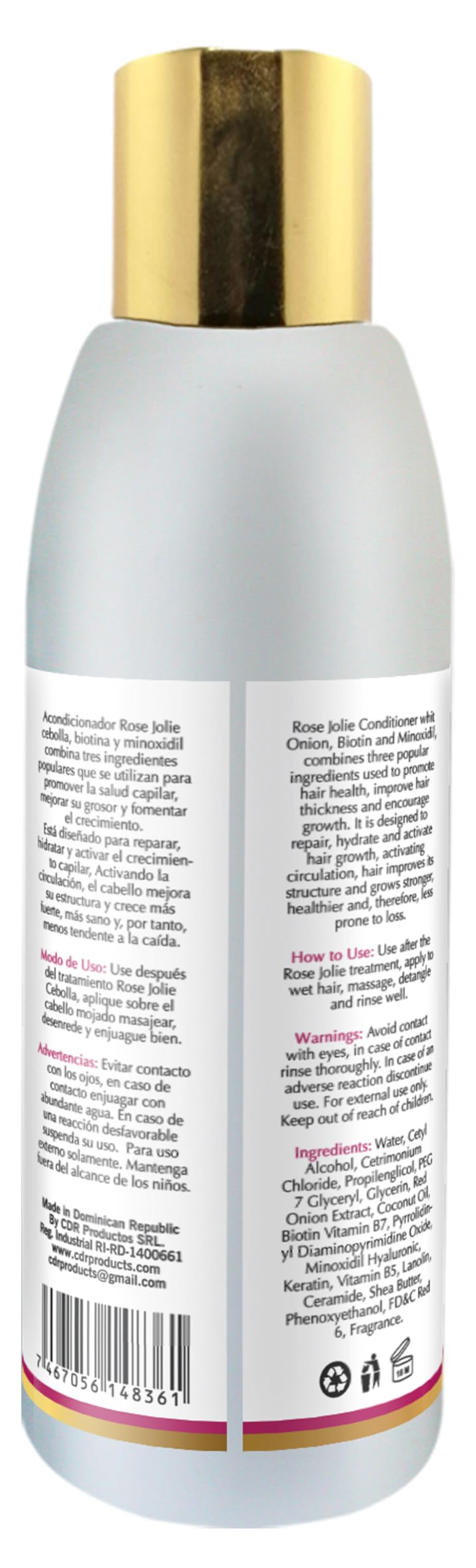 Leave-In Conditioner with Onion Extract & Biotin 10 oz K57192