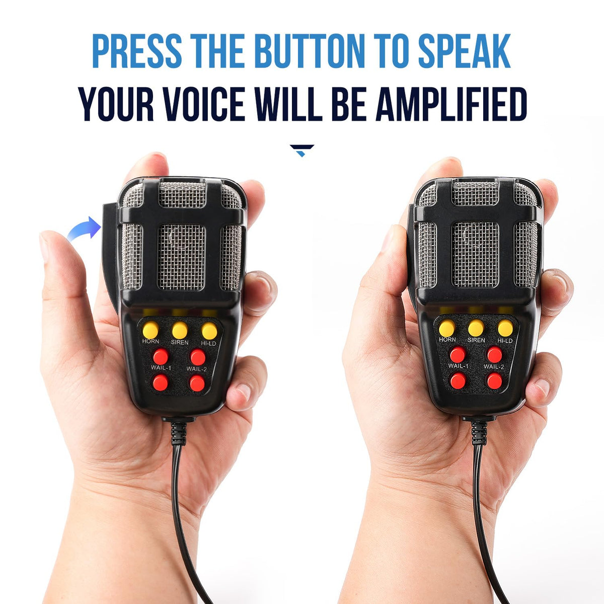 7 Tone 12V 100W Car Siren Horn with Microphone P485876