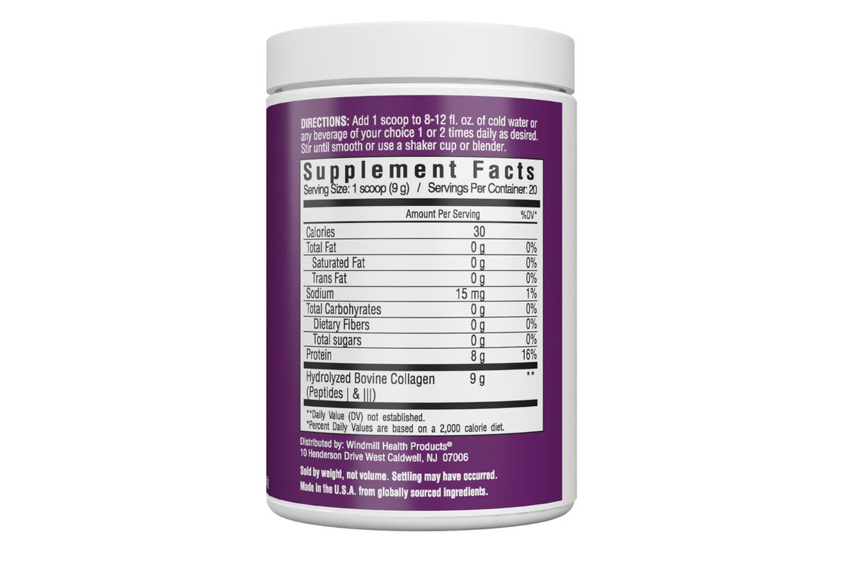Collagen Peptides Powder Unflavored 20 Servings M255246