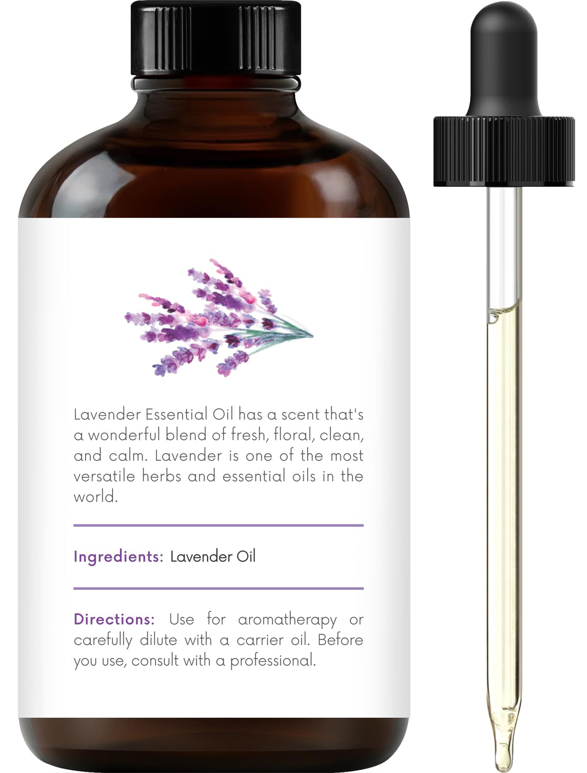Lemongrass Peppermint Lavender Essential Oil Blend 4 Fl. Oz E922