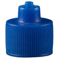 Blue Luer Lock Bottle Cap 20-410 Bag of 100 N3002