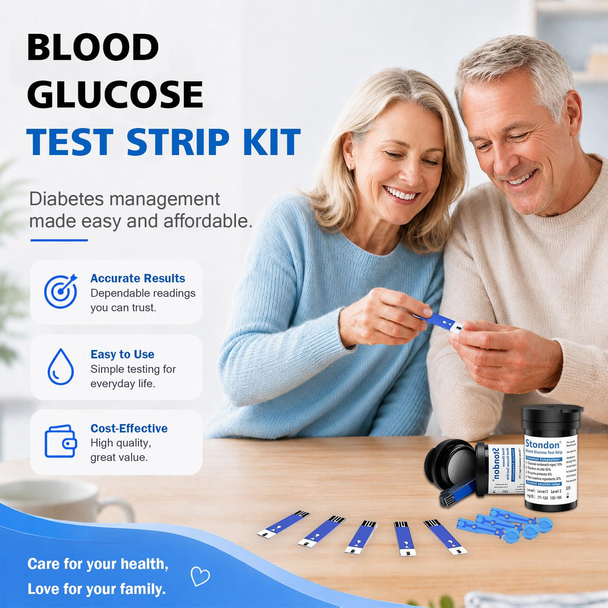 Test Strips and Lancets 50 Count A430