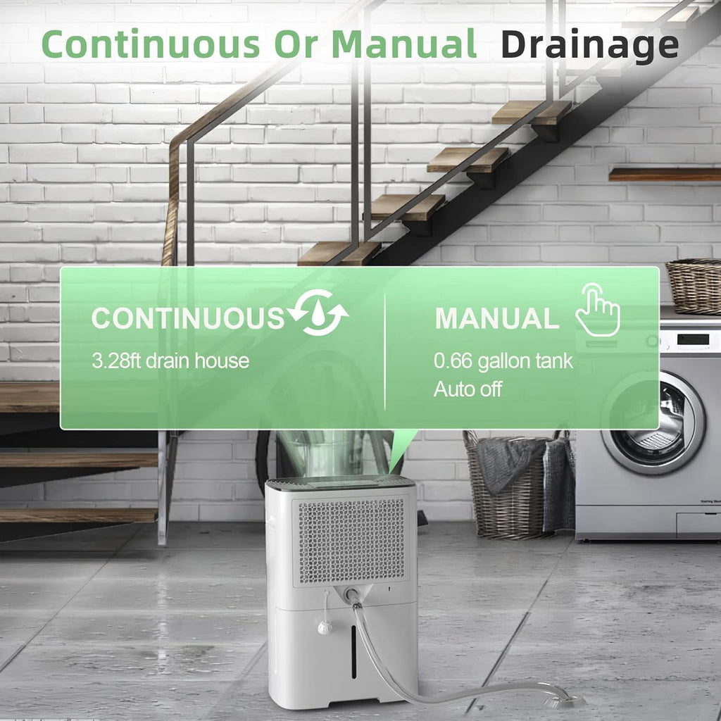 50 Pint Dehumidifier with Drain Hose & Auto Humidity Control Z9625