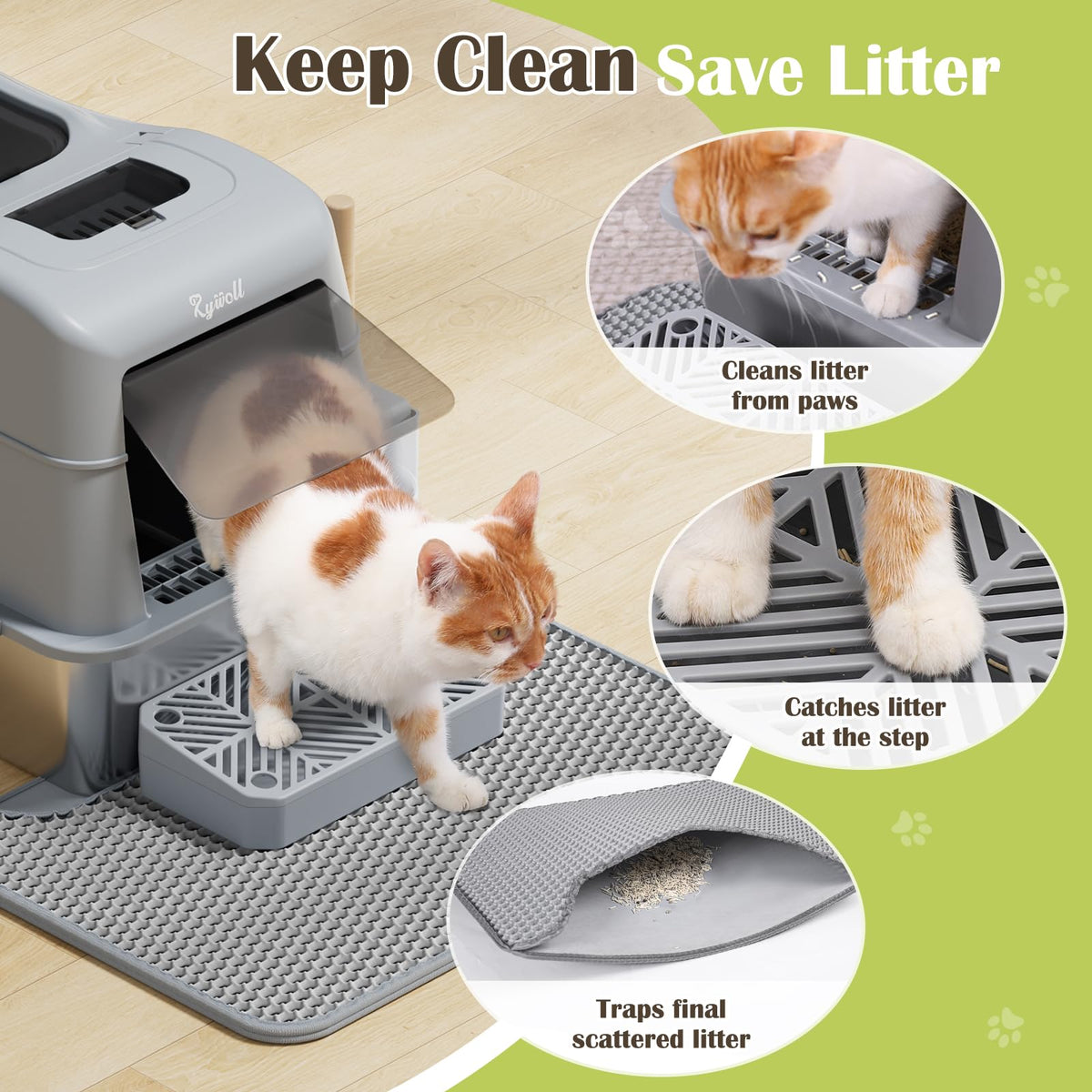 Stainless Steel Litter Box with Lid XL G85055