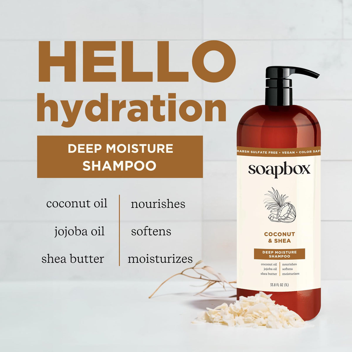 Coconut & Shea Shampoo & Conditioner Set K1022