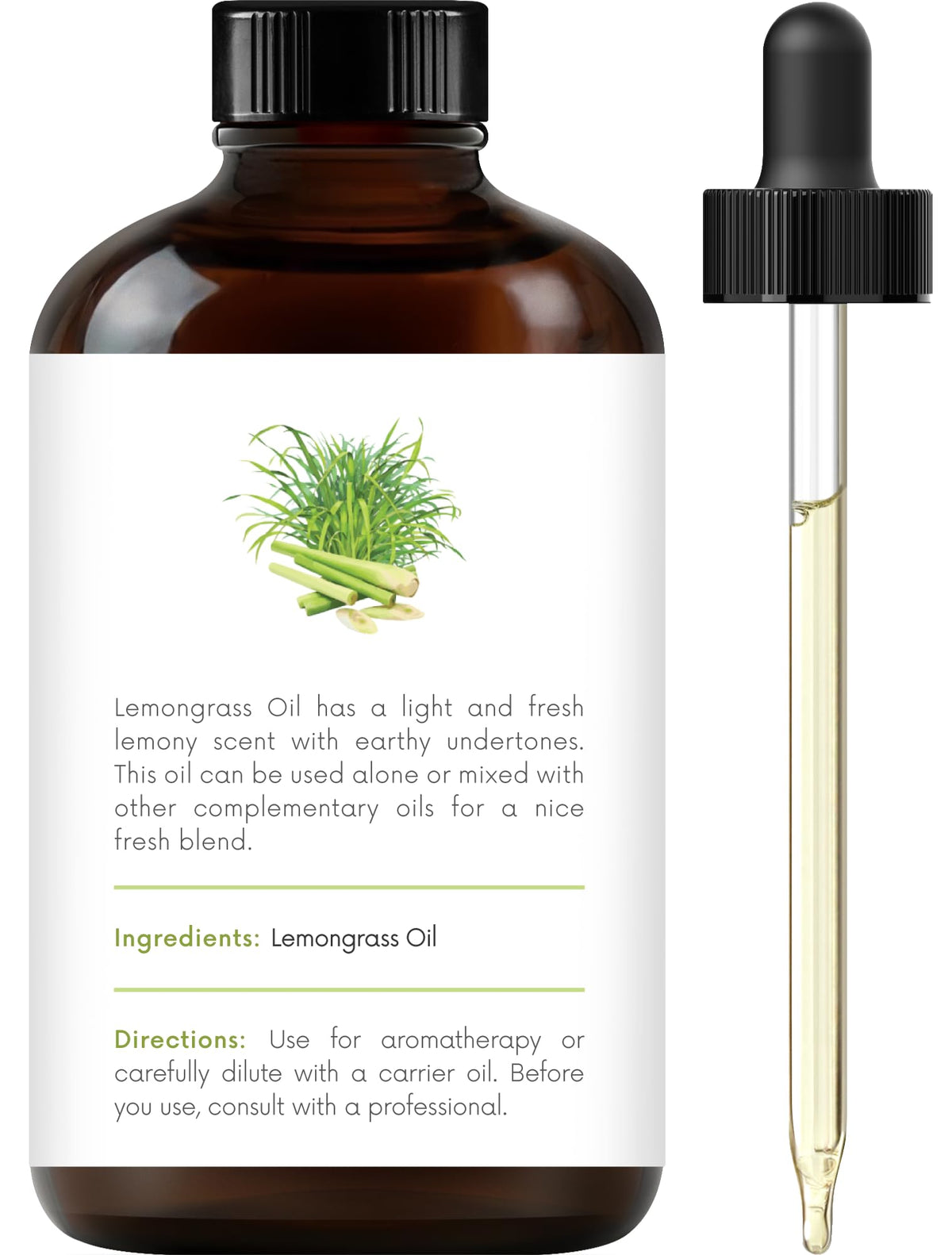 Lemongrass Peppermint Lavender Essential Oil Blend 4 Fl. Oz E922