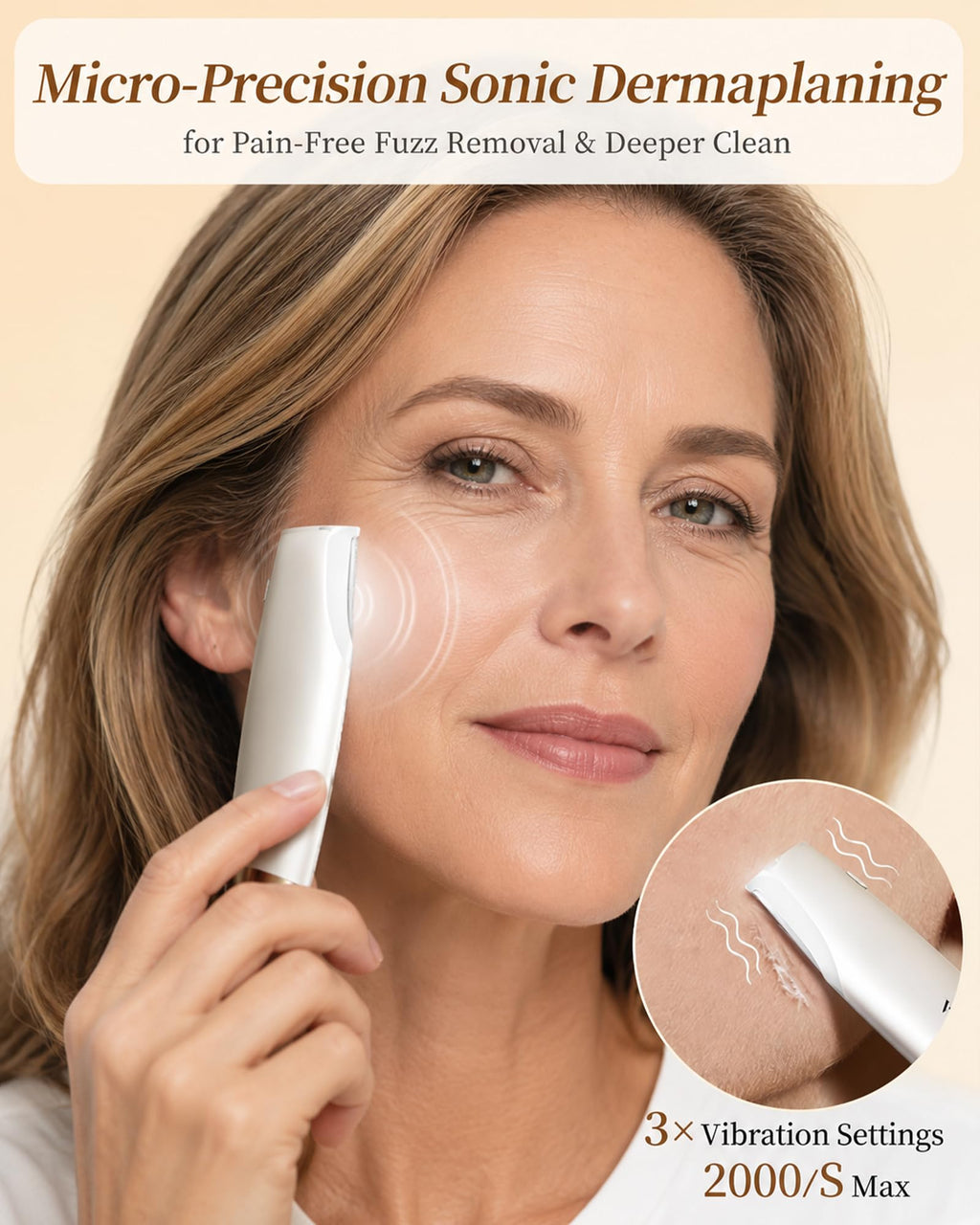 Dermaplane Razor for Women Face I9580