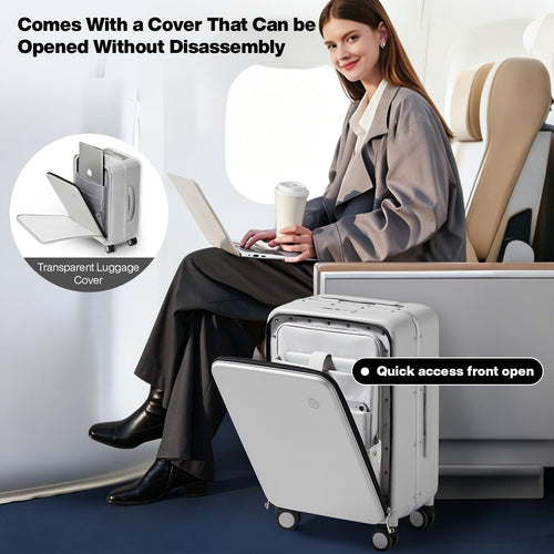 20'' Carry On Luggage with Front Pocket R86644