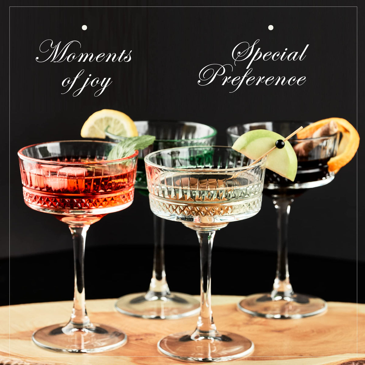 Coupe Glasses Set of 4 T2665
