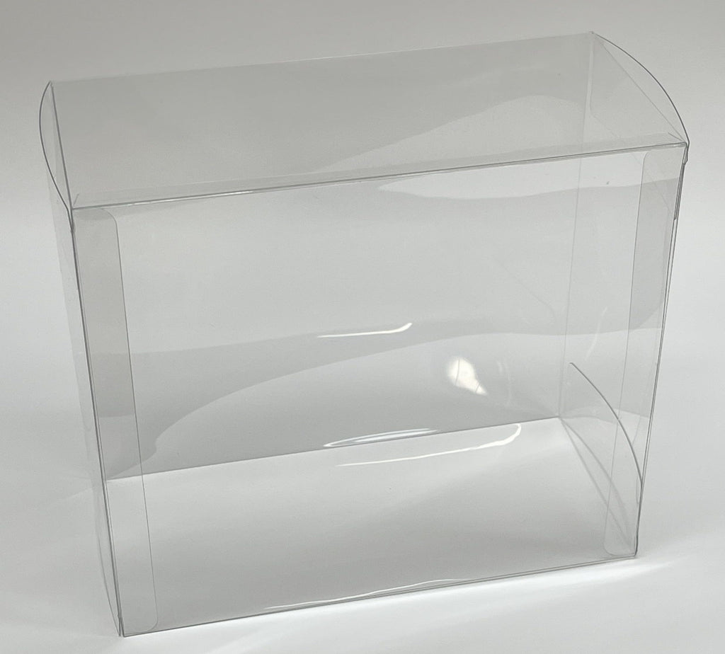 5 Pack Clear Plastic Stackable Display Cases S1818