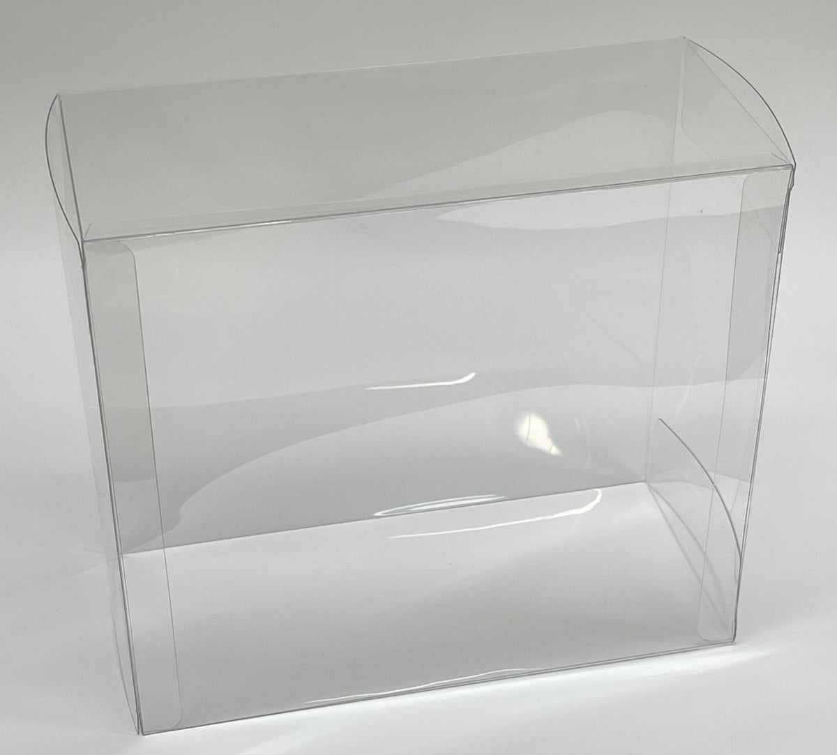 5 Pack Clear Plastic Stackable Display Cases S1818