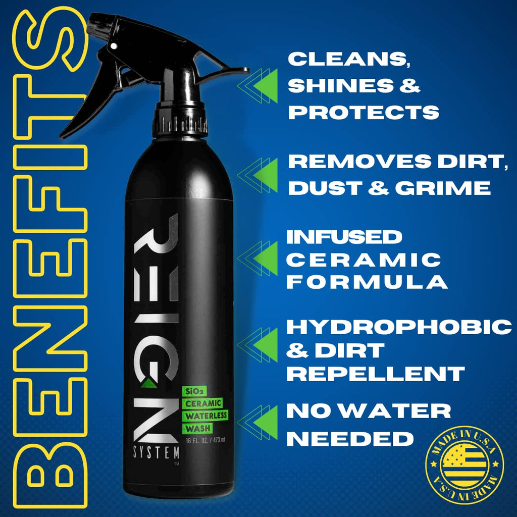 Ceramic Waterless Car Wash Spray with SiO2 Wax, 16 oz C832