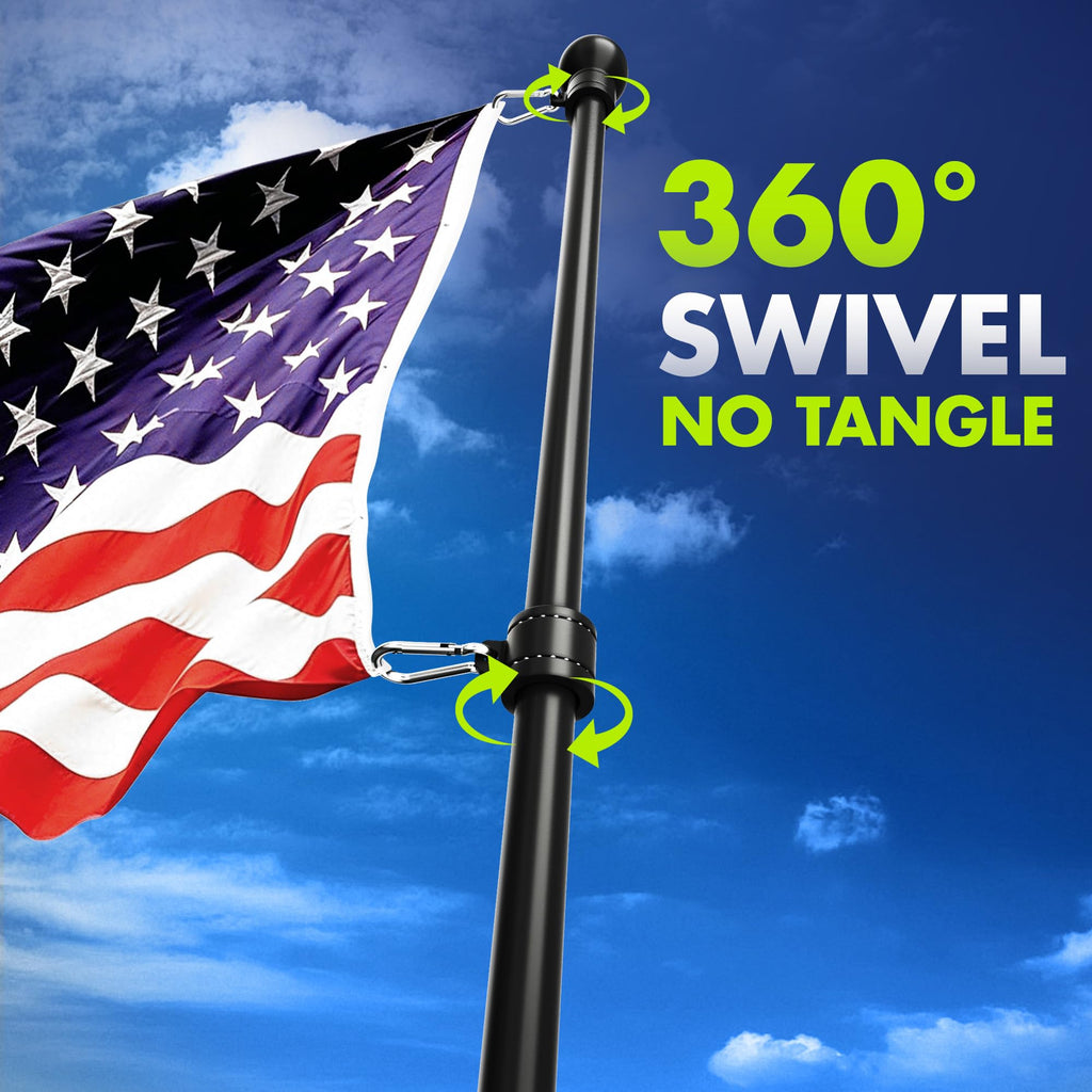 4.8FT Stainless Steel Flag Pole R2103